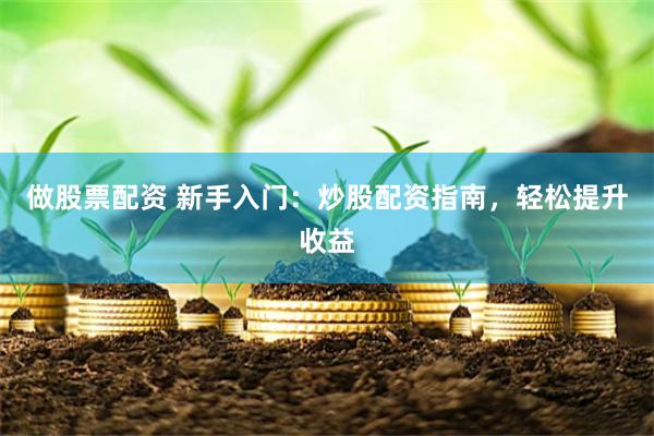 做股票配资 新手入门：炒股配资指南，轻松提升收益